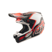 Cască de motocross TROY LEE DESIGNS SE5 Carbon Membrane - Negru/Roșu thumb