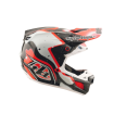 Cască de motocross TROY LEE DESIGNS SE5 Carbon Membrane - Negru/Roșu thumb