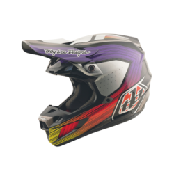 Cască motocross TROY LEE DESIGNS SE5 Carbon Stripes - Negru/Violet Cască motocross TROY LEE DESIGNS SE5 Carbon Stripes - Negru/Violet
