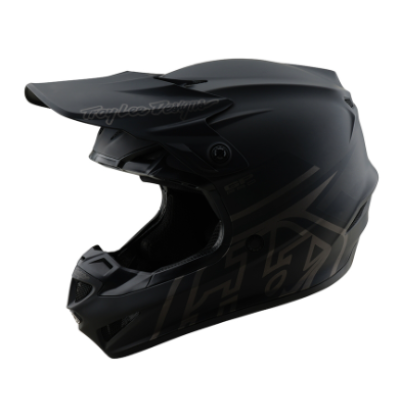 Cască motocross TROY LEE DESIGNS GP Pro Mono - Negru