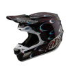 Casca de motocross TROY LEE DESIGNS SE5 Carbon Torched - Negru/Roșu thumb