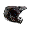 Casca de motocross TROY LEE DESIGNS SE5 Carbon Torched - Negru/Roșu thumb