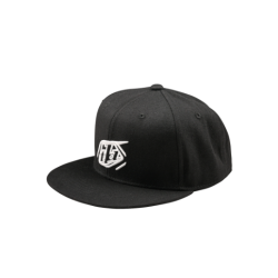 Căciulă TROY LEE DESIGNS Flat Bill Snapback Badge - BLACK Căciulă TROY LEE DESIGNS Flat Bill Snapback Badge - BLACK