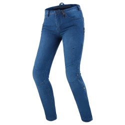 Blugi moto pentru femei SHIMA METRO BLUE