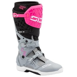 Cizme motocross SIDI CROSSAIR X GREY/PINK Cizme motocross SIDI CROSSAIR X GREY/PINK