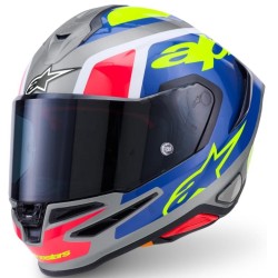Cască ALPINESTARS S-R7 LUMEN Silver/Pink Fluo Yellow Cască ALPINESTARS S-R7 LUMEN Silver/Pink Fluo Yellow