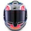 Cască ALPINESTARS S-R7 LUMEN Silver/Pink Fluo Yellow thumb