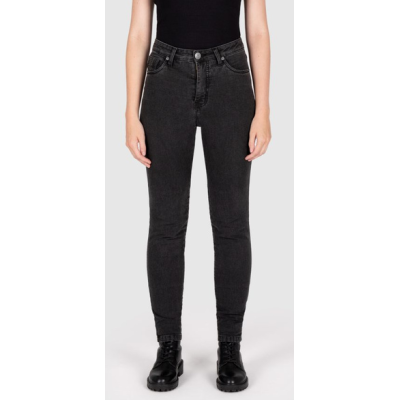 Blugi moto damă Knox jeans Colton BLACK - regular