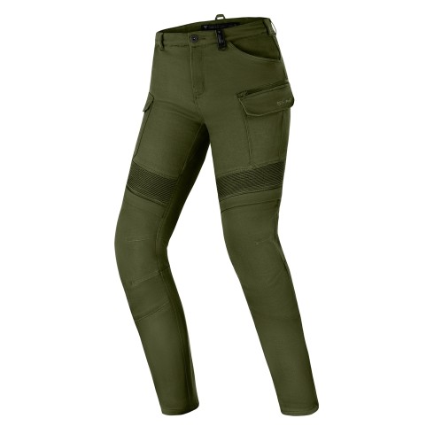 Pantaloni moto textili pentru femei SHIMA GIRO 3.0 KHAKI