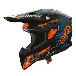 Cască motocross AIROH WRAAAP GEAR MATT