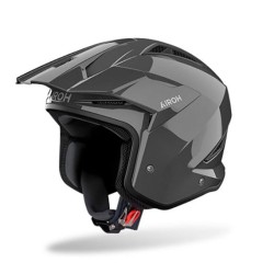 Cască pentru scuter AIROH TRR II GREY GLOSS Cască pentru scuter AIROH TRR II GREY GLOSS