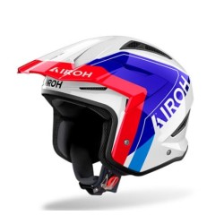 Cască pentru scuter AIROH TRR II HUNT BL/RD GLOSS