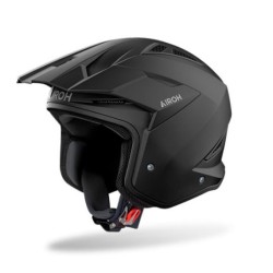Cască pentru scuter AIROH TRR II BLACK MATT Cască pentru scuter AIROH TRR II BLACK MATT