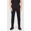 Blugi moto KNOX Colton Slim - Aged Black Rust - short