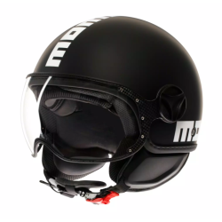 Cască scooter AGV MOMODESIGN FGTR CLASSIC MATT BLACK / WHITE