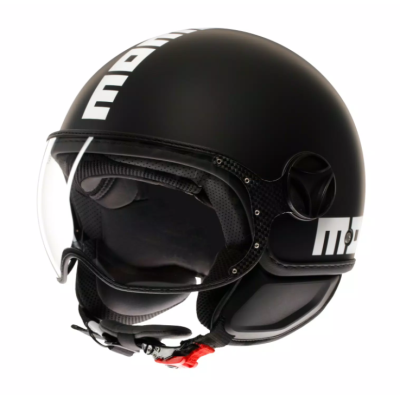 Cască scooter AGV MOMODESIGN FGTR CLASSIC MATT BLACK / WHITE Cască scooter AGV MOMODESIGN FGTR CLASSIC MATT BLACK / WHITE