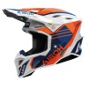 Cască AIROH AVIATOR FACTORY ATLAN ORG/BL GLOSS