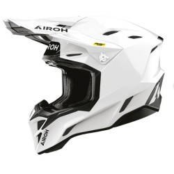 Cască AIROH AVIATOR FACTORY CARBON FIM RACING 2 WHITE Cască AIROH AVIATOR FACTORY CARBON FIM RACING 2 WHITE