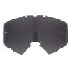 Placă transparentă pentru ochelari AMOQ Aster MX Single Lens - Smoke