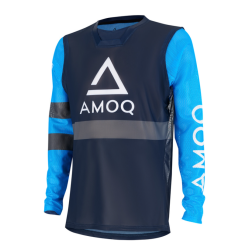 Bluză motocross AMOQ Airline Mesh Jersey Navy-Sky Blue Bluză motocross AMOQ Airline Mesh Jersey Navy-Sky Blue