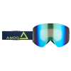 Ochelari motocross AMOQ MX Goggles Vision Magnetic Navy-Gold - Gold Mirror