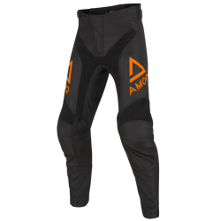 Pantaloni motocross AMOQ Ascent V2 Black-Orange
