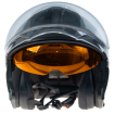 Cască scooter AMOQ Cluster double visor Jet Helmet Blackout Cască scooter AMOQ Cluster double visor Jet Helmet Blackout thumb
