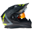 Cască AMOQ Adaptor Electric visor Helmet black/yellow Cască AMOQ Adaptor Electric visor Helmet black/yellow thumb