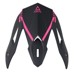 Cozoroc pentru cască AMOQ Meteor V2 Peak Negru/Roz Cozoroc pentru cască AMOQ Meteor V2 Peak Negru/Roz