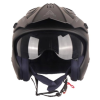 Cască AMOQ Blister Jet Helmet Black