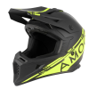 Cască motocross AMOQ Meteor V2 Helmet Black/HiVis