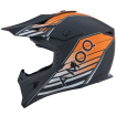 Cască motocross AMOQ Meteor V2 Helmet Axis Negru/portocaliu thumb