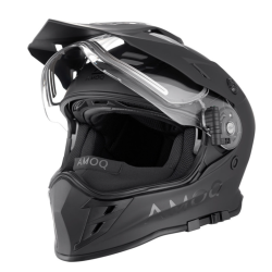 Cască AMOQ Adaptor Helmet Electric Visor Blackout