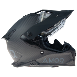 Cască AMOQ Recoil Electric visor Carbon ADV helmet Blackout Cască AMOQ Recoil Electric visor Carbon ADV helmet Blackout