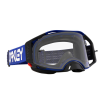 Ochelari motocross OAKLEY Airbrake MX Moto Blue B1B with Clear visor thumb