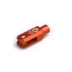 Capăt din aluminiu YCF pentru frână spate - portocaliu Capăt din aluminiu YCF pentru frână spate - portocaliu thumb