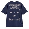 Tricou moto ALPINESTARS CSF OVERSIZED INSTITUTE NAVY thumb