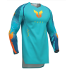 Jersey motocross THOR SPORTMODE DAMASCUS AQUA Jersey motocross THOR SPORTMODE DAMASCUS AQUA thumb
