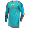 Jersey motocross THOR SPORTMODE DAMASCUS AQUA