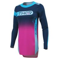 Jersey motocross pentru femei THOR SPORTMODE MERGE NV/FU