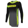 Tricou motocross damă THOR SPORTMODE MERGE CH/BK
