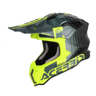 Cască motocross ACERBIS Airstrike-C Black/Fluo Yellow