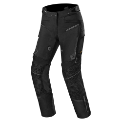 Pantaloni moto textili pentru femei SHIMA TRACKER BLACK
