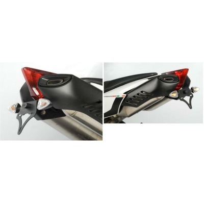 Suport pentru număr R&G RACING Licence Plate Holder Aprilia Dorsoduro Suport pentru număr R&G RACING Licence Plate Holder Aprilia Dorsoduro
