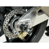 Capace de protecție R&G RACING pentru brațul oscilant negru Aprilia