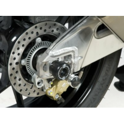 Capace de protecție R&G RACING pentru brațul oscilant negru Aprilia
