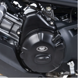 Protector pentru motor R&G RACING Race Series Left Crankcase Protection Cover (Clutch) - Negru Honda NC750-X