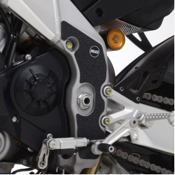 Protector pentru cadru R&G RACING Boot Guard Set - Cadru Negru (2 bucăți) Aprilia Tuono V4 1100 Protector pentru cadru R&G RACING Boot Guard Set - Cadru Negru (2 bucăți) Aprilia Tuono V4 1100