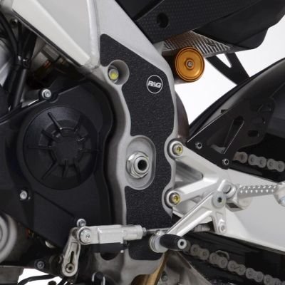 Protector pentru cadru R&G RACING Boot Guard Set - Cadru Negru (2 bucăți) Aprilia Tuono V4 1100 Protector pentru cadru R&G RACING Boot Guard Set - Cadru Negru (2 bucăți) Aprilia Tuono V4 1100