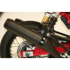 Protector pentru generația R&G RACING Exhaust Guard Round Muffler Ø100mm Negru